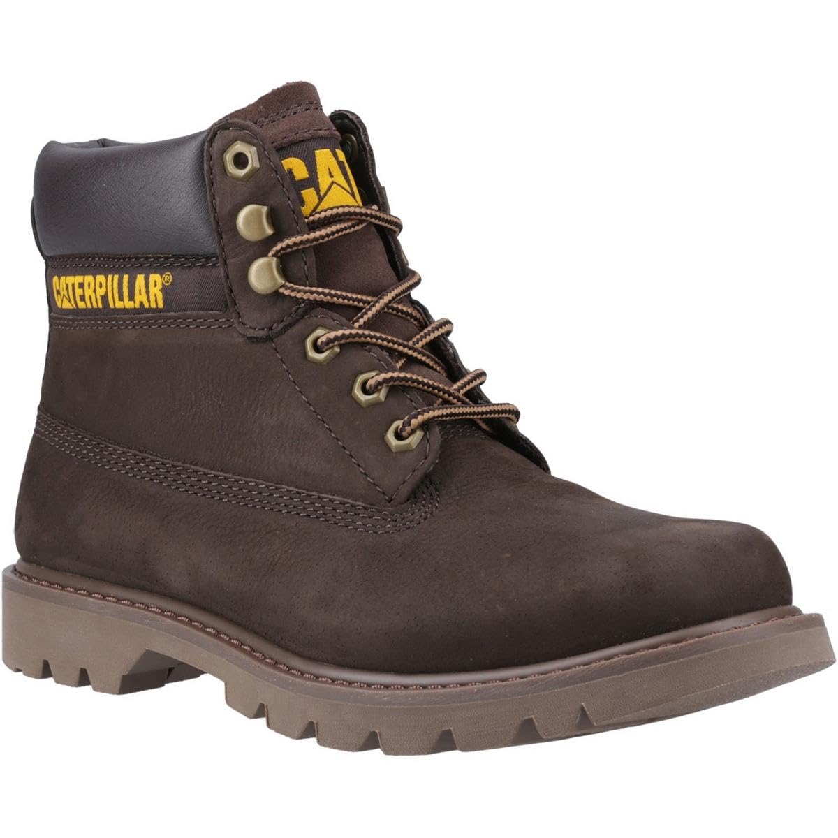 CAT Caterpillar Unisex Erwachsene Schnürboots Colorado 2.0 Dunkelbraun 45
