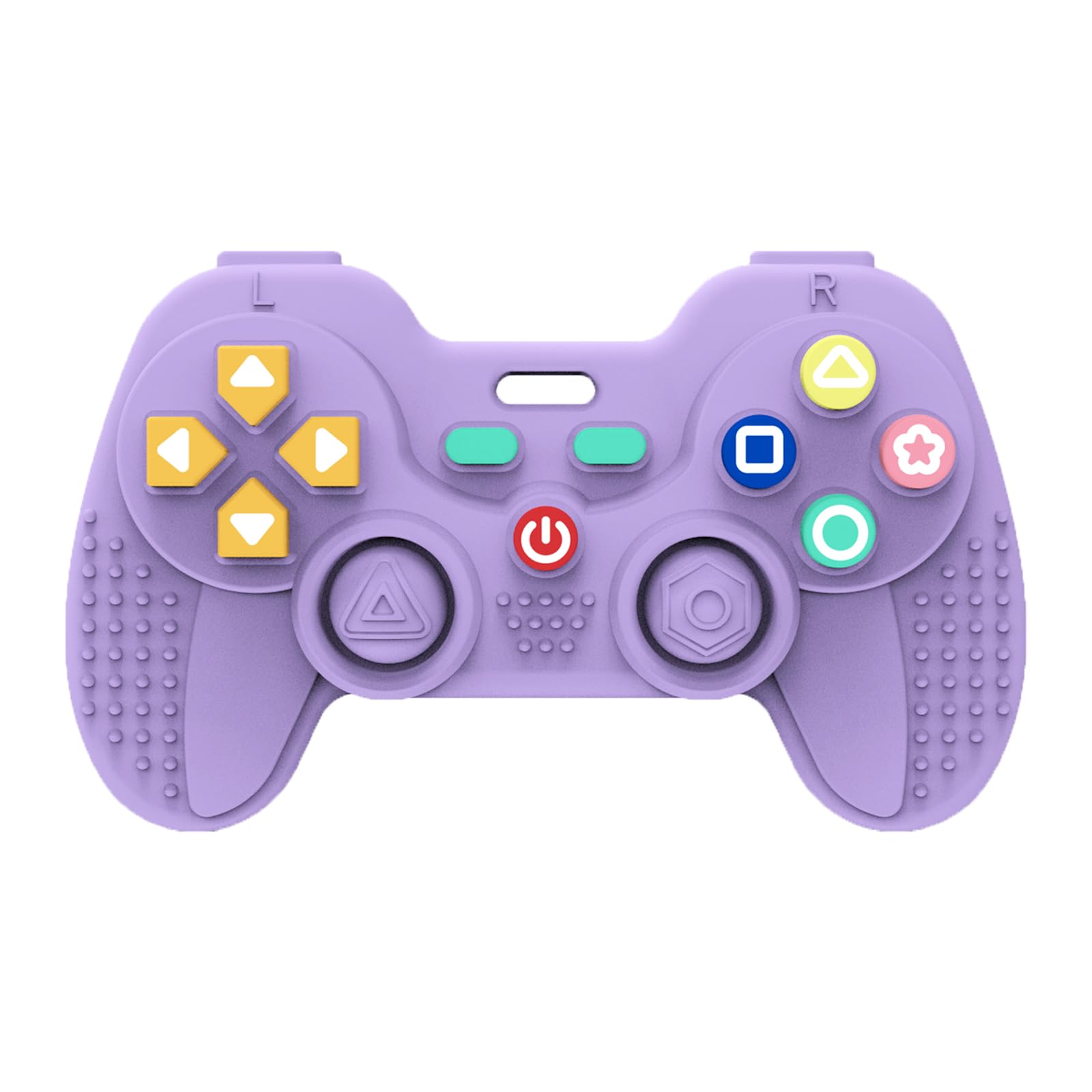 1 Pack Silicone Teethers for Babies 6-12 Months, Teething Toys for Babies 0-6 Months, Remote Teether for Baby, Sensory Toys for Babies,Toddler Infant Girl Boy Gifts