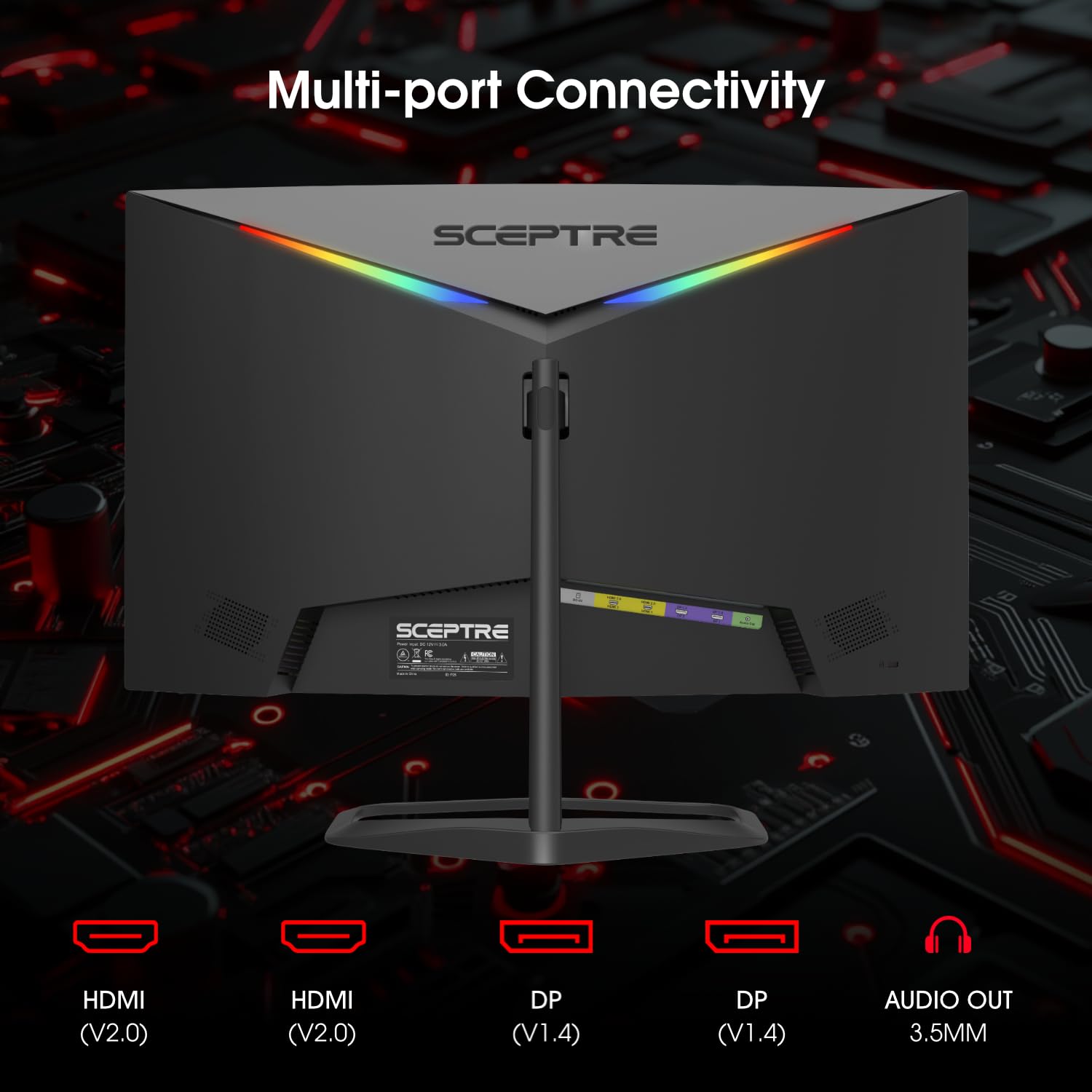 SANSUI 32 Inch Curved 240Hz Gaming Monitor High Refresh Rate, FHD 1080P product image 13