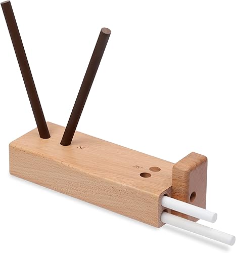 Caja de giro de 4 varillas barra de afilador de cerámica de la herramienta de afilado de cocina barra de afilado manual portátil de cerámica