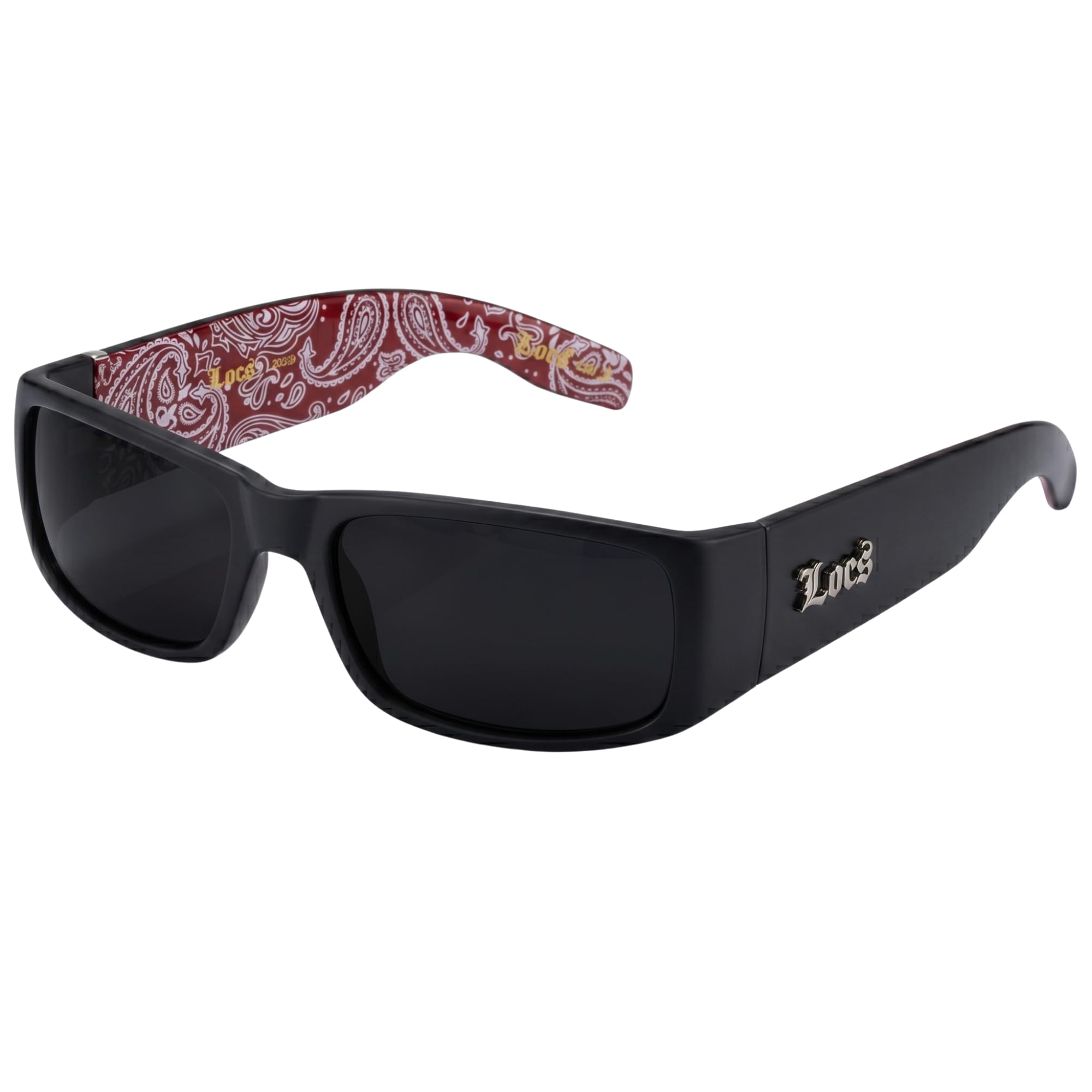 Locs Mens Hardcore Gangster Sunglasses Bandana Print