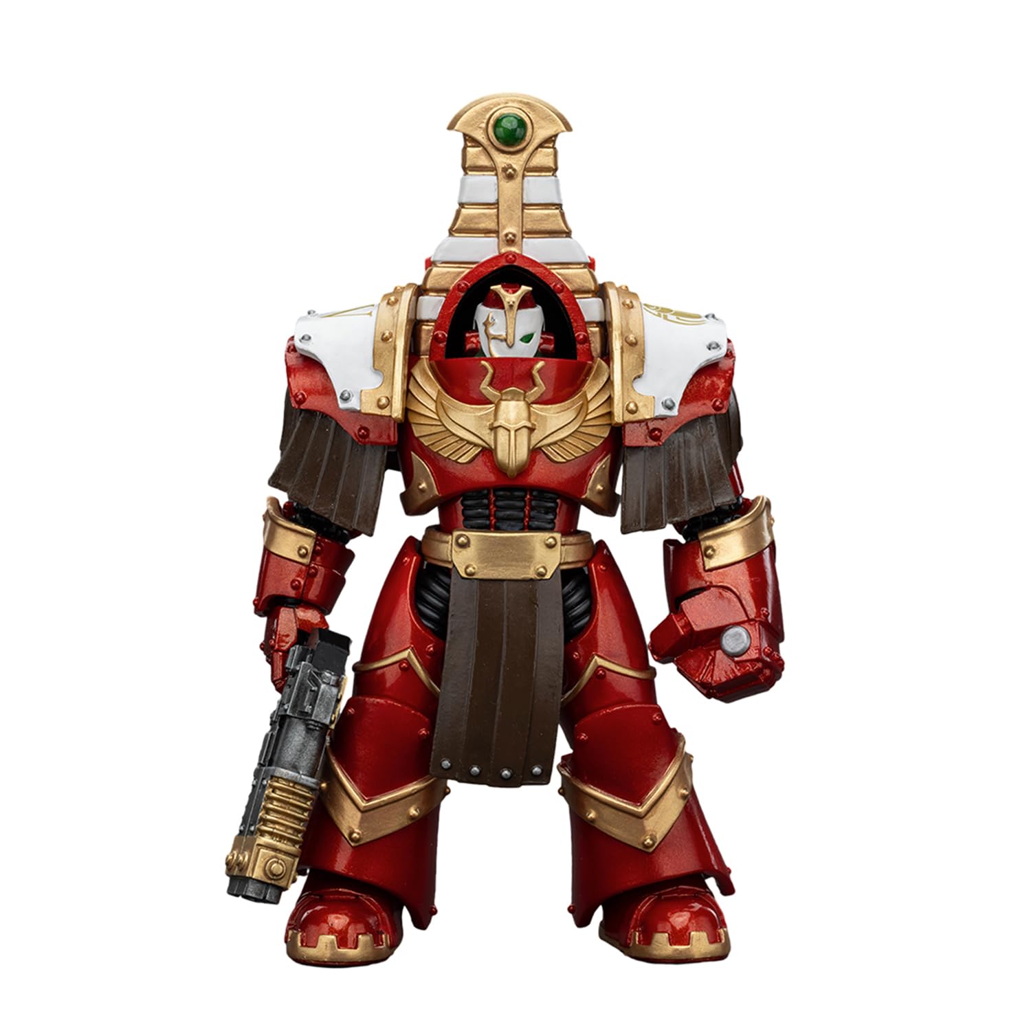 JOYTOY Warhammer 40k Thousand Sons, 1/18 Thousand Sons Sekhmet Terminator Cabal Sekhmet Volkite Charger And Power Fist Action Figure Collect Model — image 1