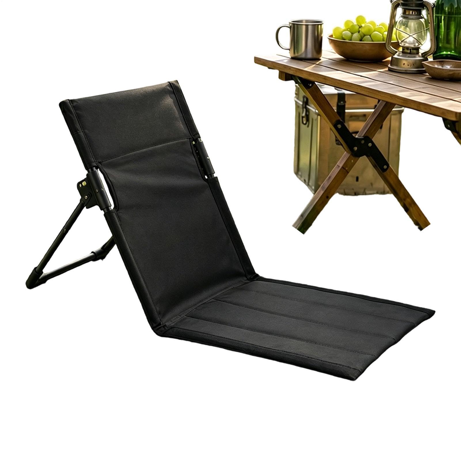 Chaise longue de plage idéale pour le bronzage sur la pelouse et les pique-niques