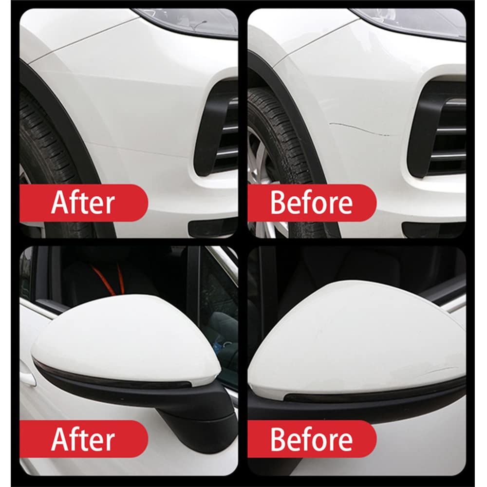 Protecteur Autocollant De Seuil De Porte De Voiture, Bande Transparente Transparente Pour Bord De Porte De Voiture, Bande Anti-rayures Et Anti- Collision (7 Cm * 10 M