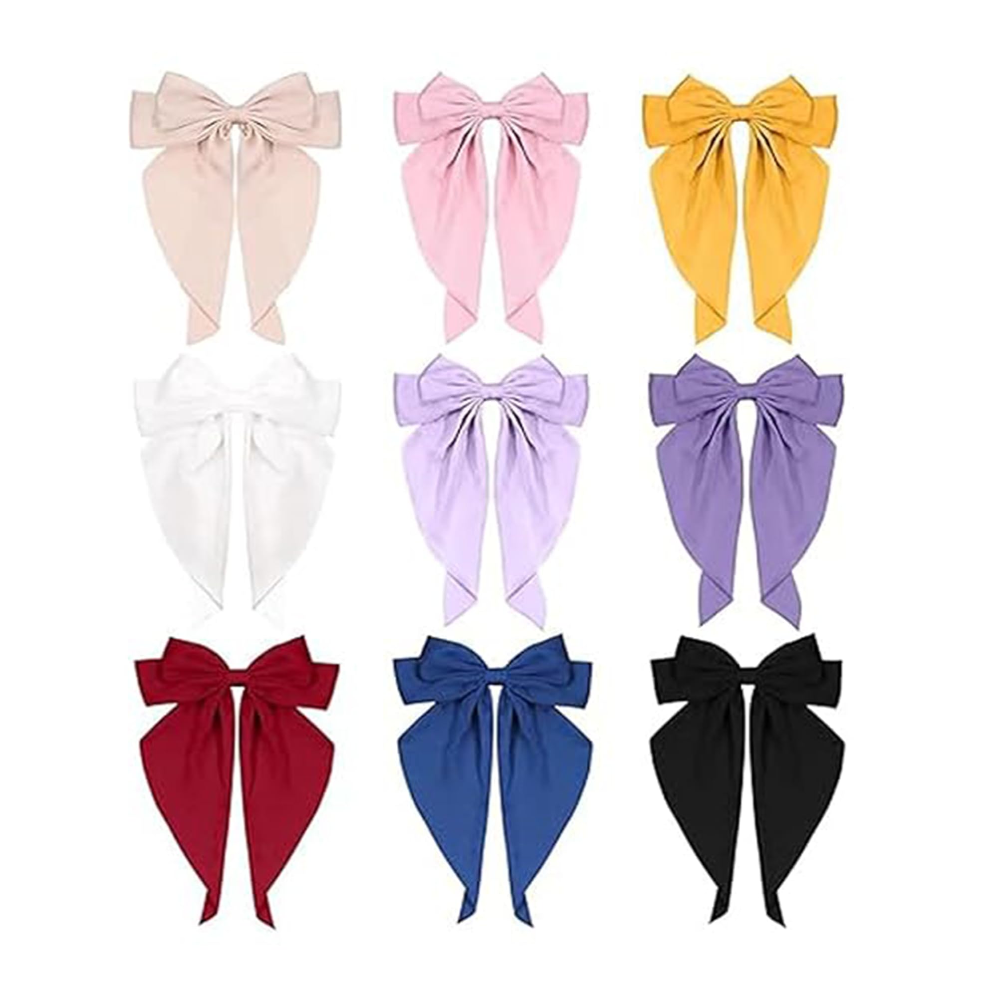 Rubber Band For Hair, Multicolour Rubber Bands For Girls, Ponytail Holder, Hair Band Elastic Soft Non Slip Tight Stretchable Hair Ties, Ponytail Holders for Thick Curly Hair-image-27