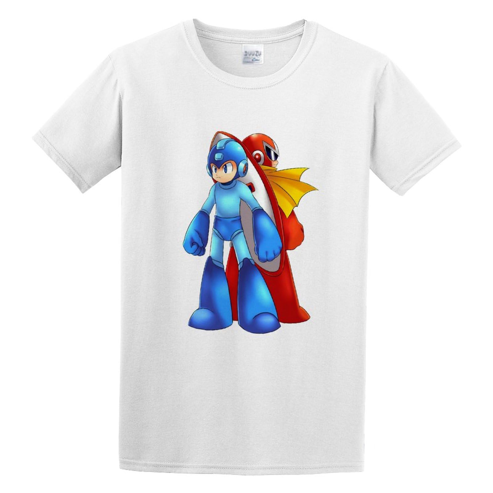 RlMI LINMY Megaman Protoman Rockman T-shirt White