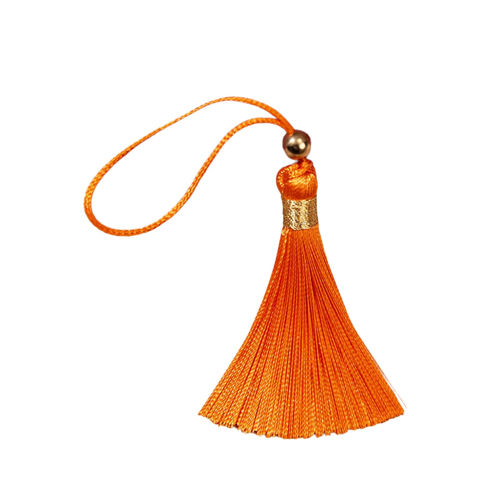 NEWFT Practical Sturdy Polyester Materials Tassels Pendant in Vibranting Color Accesosry for Jewelry and Home Decoration