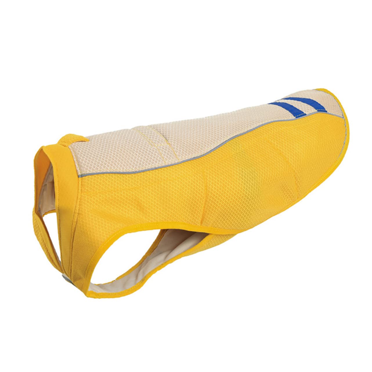 Gilet D'été Animaux de Compagnie, Rafraîchissant, Polyester XL Jaune
