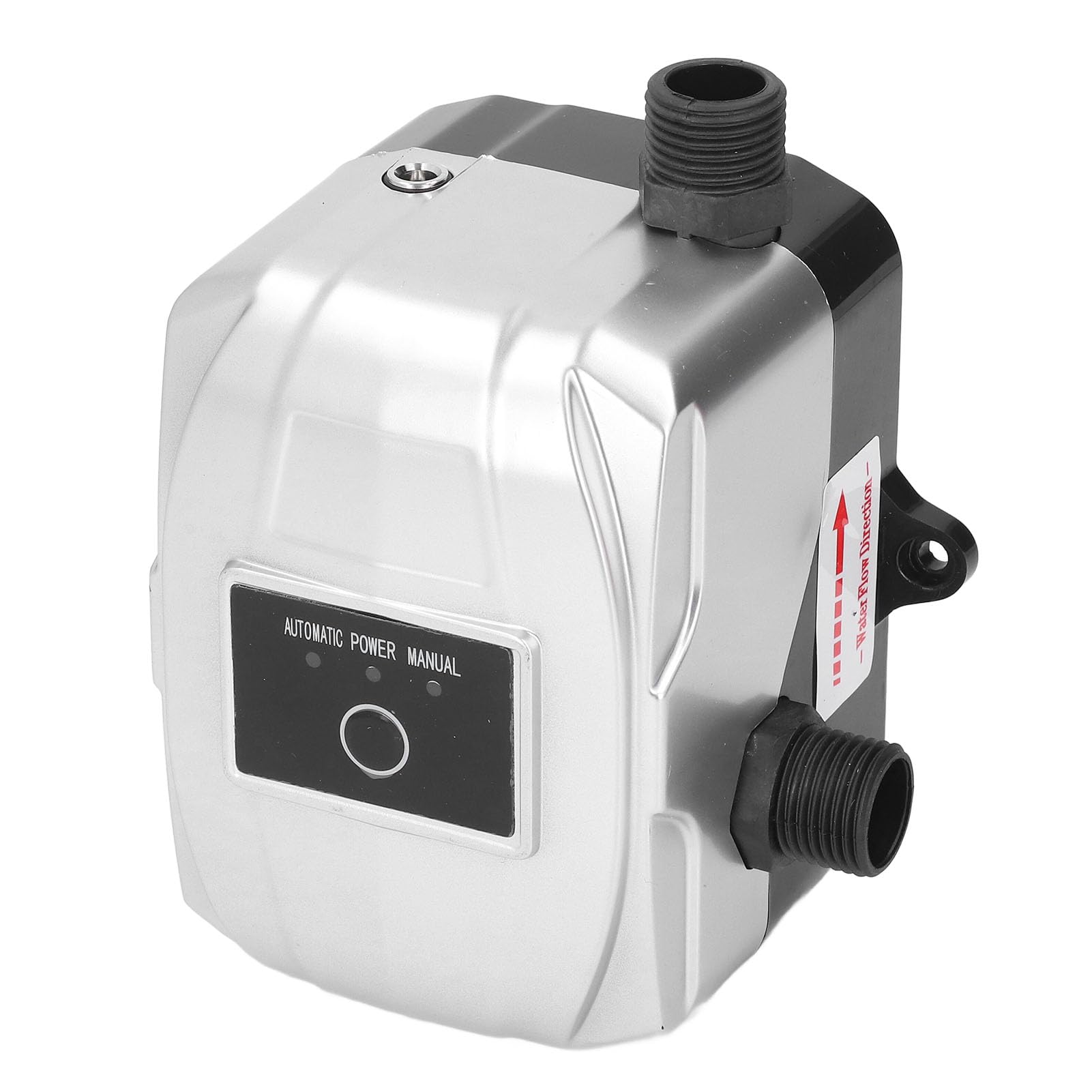 Fafeicy Bomba de Refuerzo Automática para el Hogar, 180 W, 25 M de de Elevación, 35 L/min, Autocebante, Silenciosa, con Arranque y Parada Inteligentes para Calentador de Agua de Jardín,