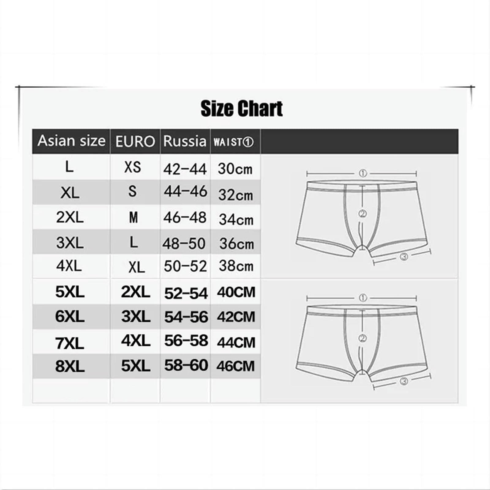 MdybF Bielizna męska 8Xl Plus Banboo Fiber męska bielizna męskie bokserki solidne majtki szorty męskie bokserki 4 szt