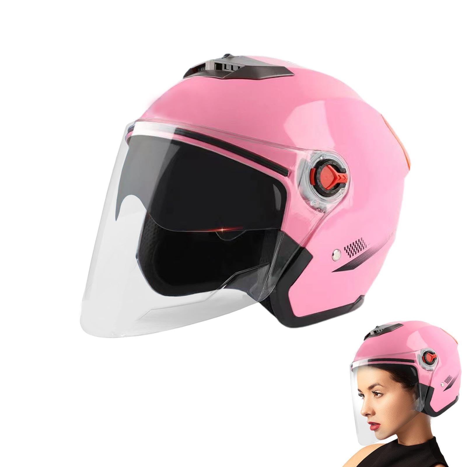 Casco Scooter Prezzo Casco Moto Jet Adulto, Casco Semi Aperto Con