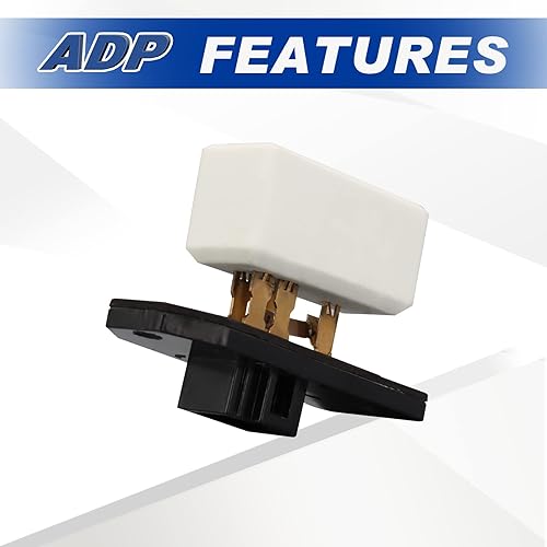 Miniatura 5 de ADP Resistencia del ventilador del motor del ventilador de HVAC compatible con vehículos Dodge y Jeep - Ram 1500, 2500, Grand Cherokee, Concorde -