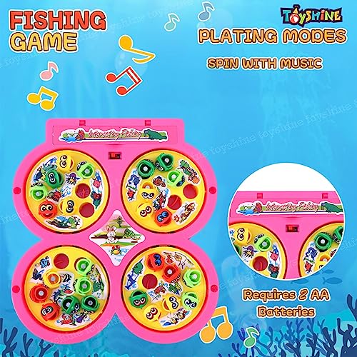 Image of Toyshine Fish Catching Fun Game Toy, Assorted Color