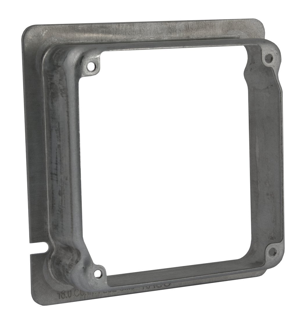 Anillo adaptador Hubbell Raco 859 de 4-11/16 a 1-1/4 evita holguras en cajas de cables