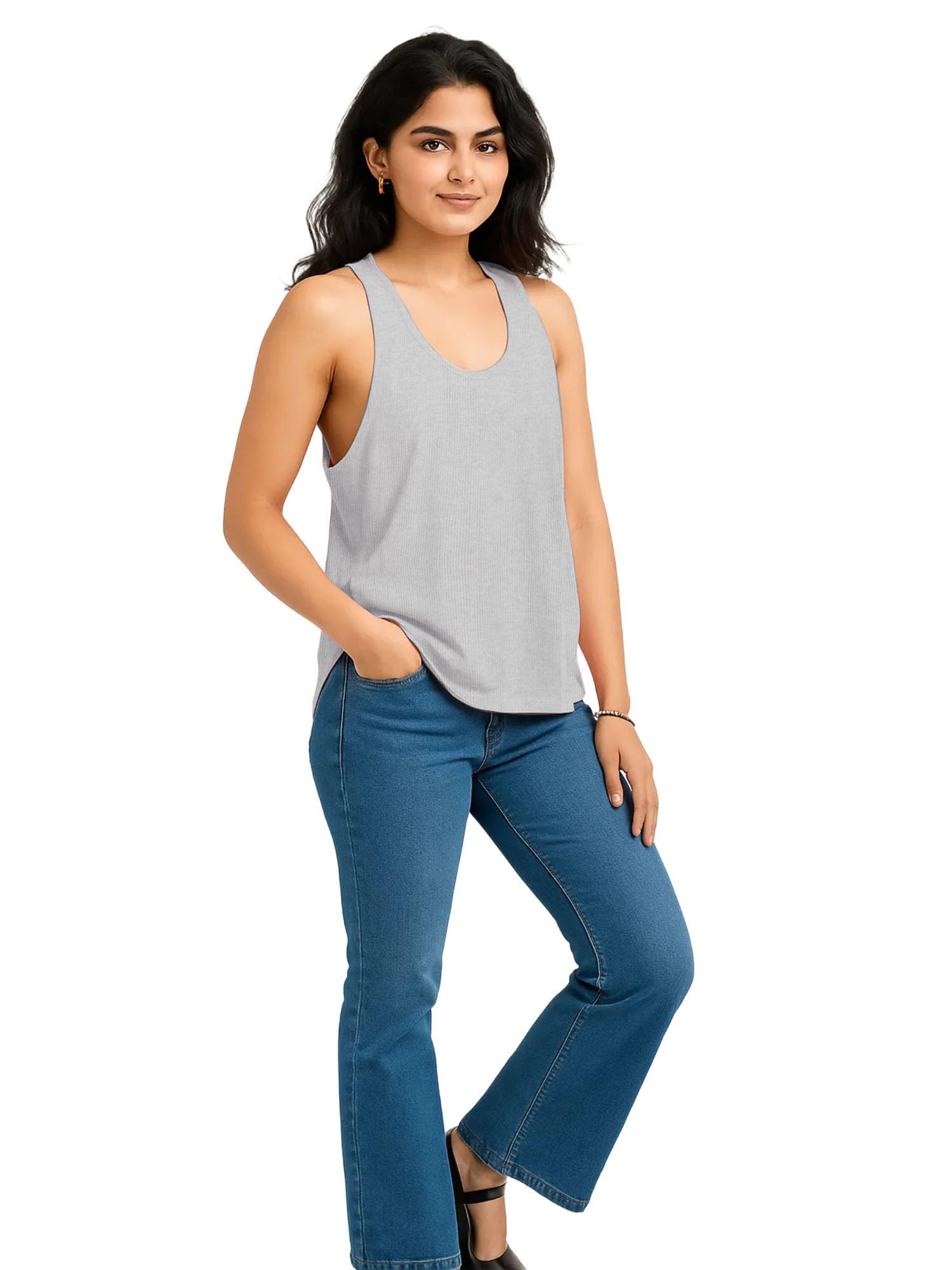 sohot Fitness & Yoga Tank Top - Women's Comfortable, Loose Fit Sleeveless Vest 1005 SS99 Parent-picture-12