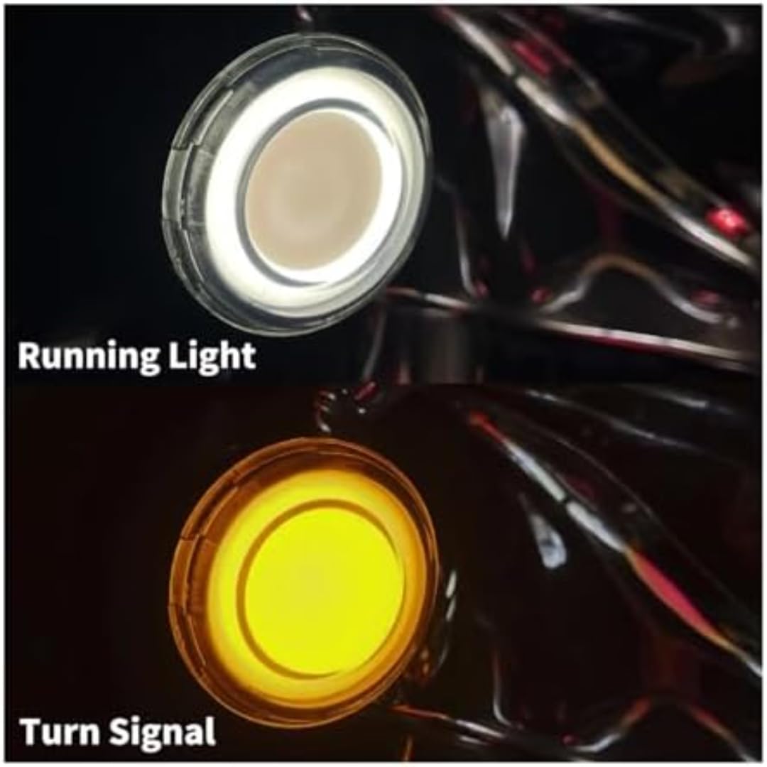 Mini uniwersalne wskaźniki Dla Harley Softail FLST/I 2006 Kierunkowskazy motocyklowe Kierunkowskazy motocyklowe LED 1157 Przednie światło migające Dla Harley Touring Cvo Dla Street Glide