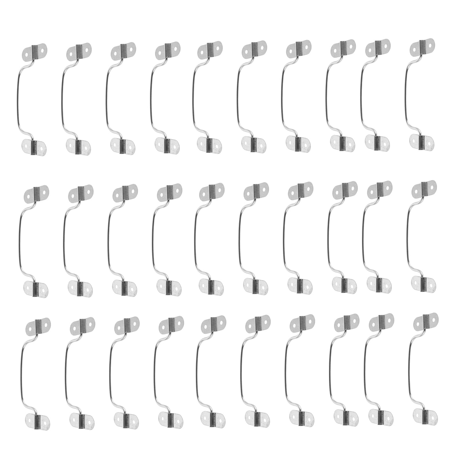 Poignée de boîte à outils robuste et pliable en inox pour atelier et réparation
