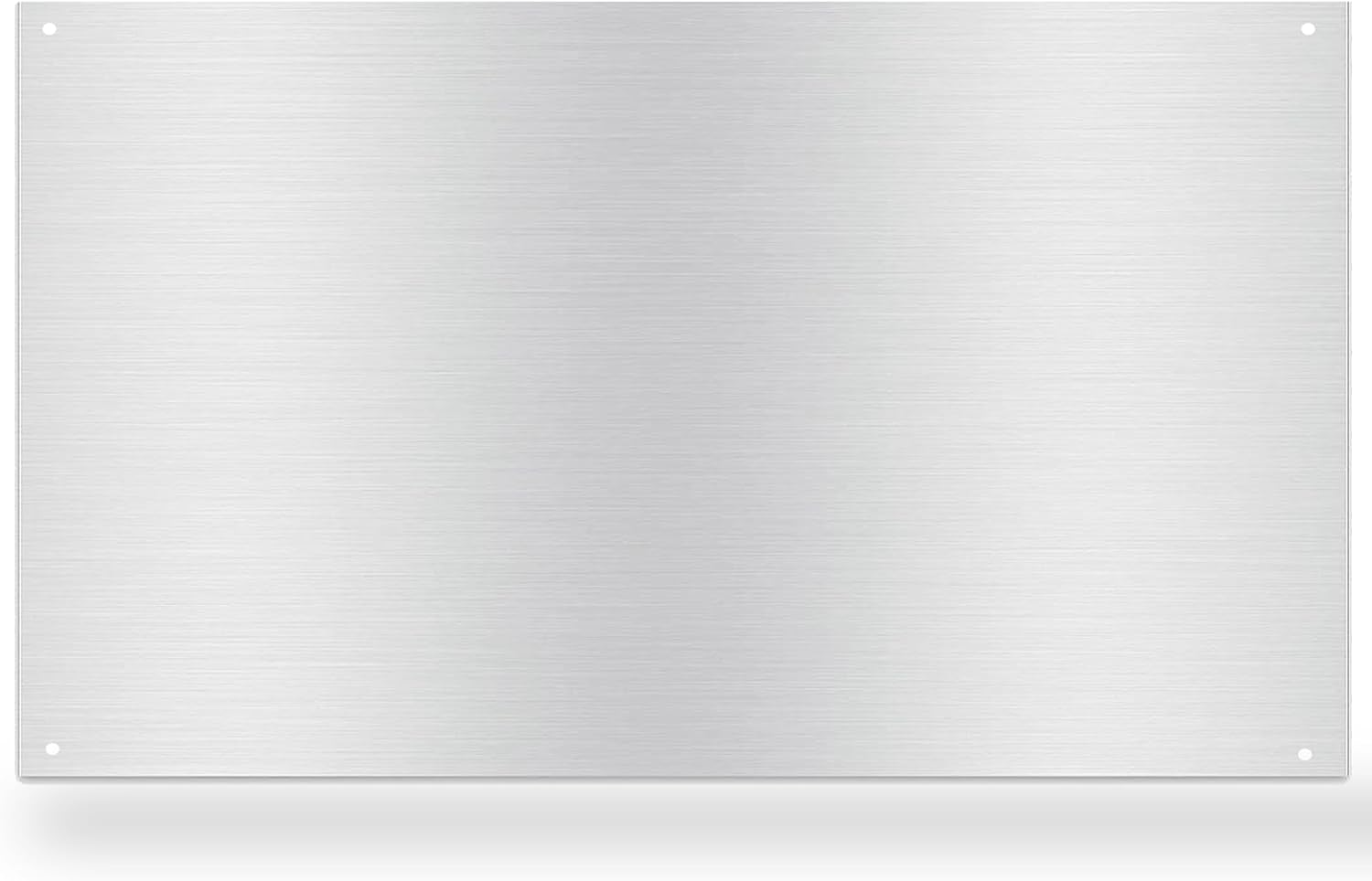 12" By 30" Stove Backsplash Splatter Guard Range Hood Back splash Wall Shield Metal Panel, Easy Clean and Install, Stainless Steel (12" x 30")