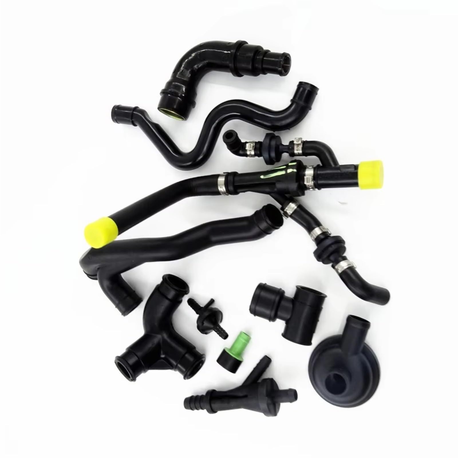Tubo ventilación cárter Compatible con VW para Jetta 1999 2000 2001 2002 2003 para Bora 1999 2000 2001 2002 2003 2004 2005 Kit De Reparación De Ventilación del Cárter 06A103213AF