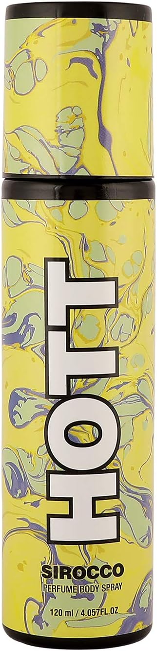 HOTT Sirocco Perfume Body Spray for Men - 120 ml