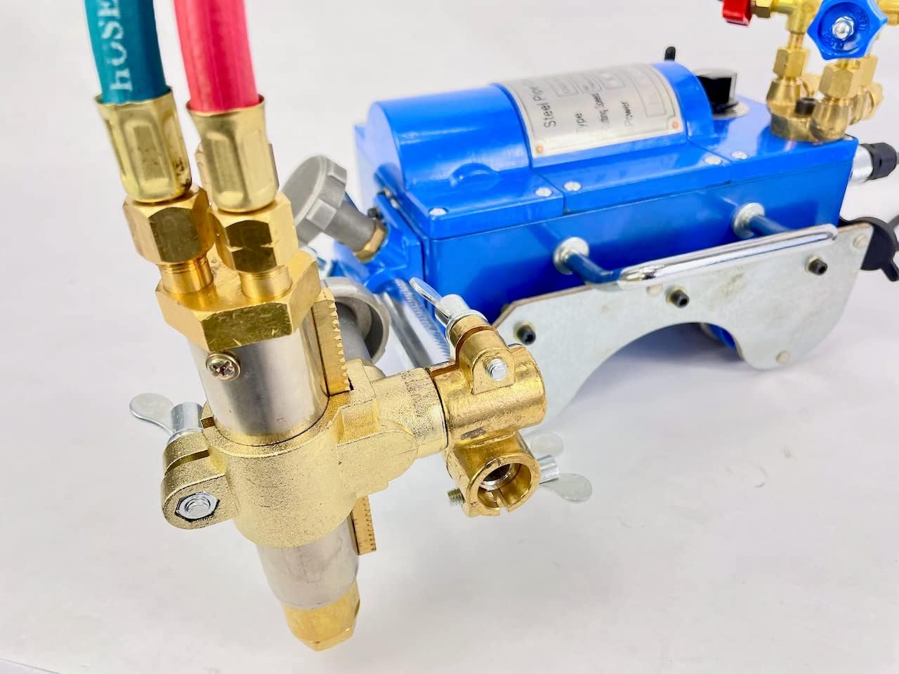 BLUEROCK CG-211C PIPE CUTTER MAGNETIC GAS MACHINE TORCH BURNER BEVELER CUTTING