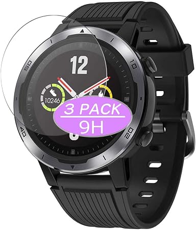 Vaxson - Confezione da 3 pellicole proteggi schermo in vetro temperato  compatibile con GRDE ID215G Smartwatch e smartwatch con pellicola  protettiva 9H : Amazon.it: Elettronica