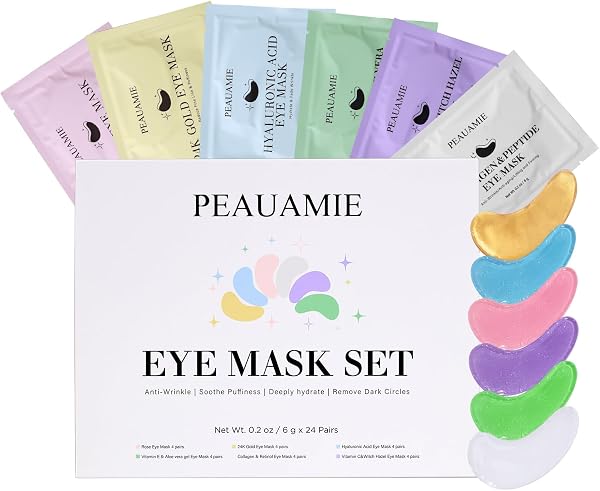 Under Eye Patches Collagen Hyaluronic Acid 24 Pairs