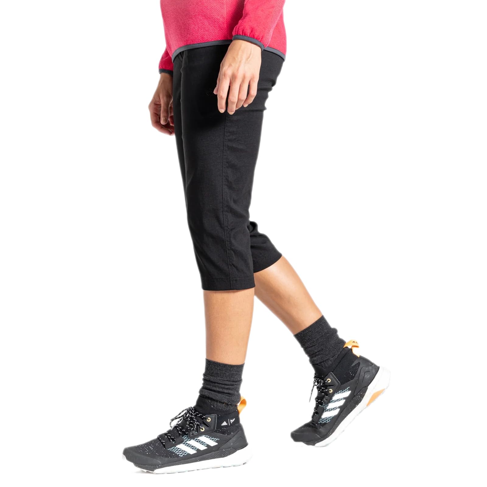 Craghoppers Kiwi Pro Crop Pantalones Cortos de Senderismo para Mujer