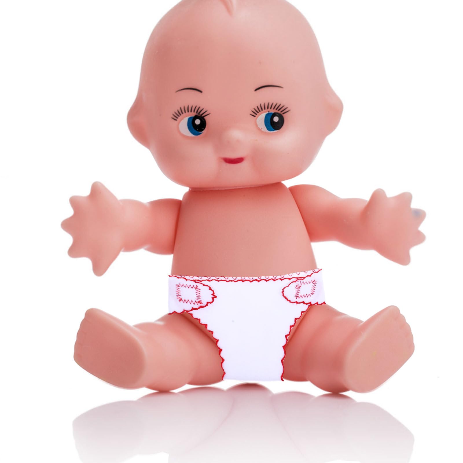 Alipis 6Pcs Baby Doll Diapers, Doll Underwear for 14-18Inch - Image 2
