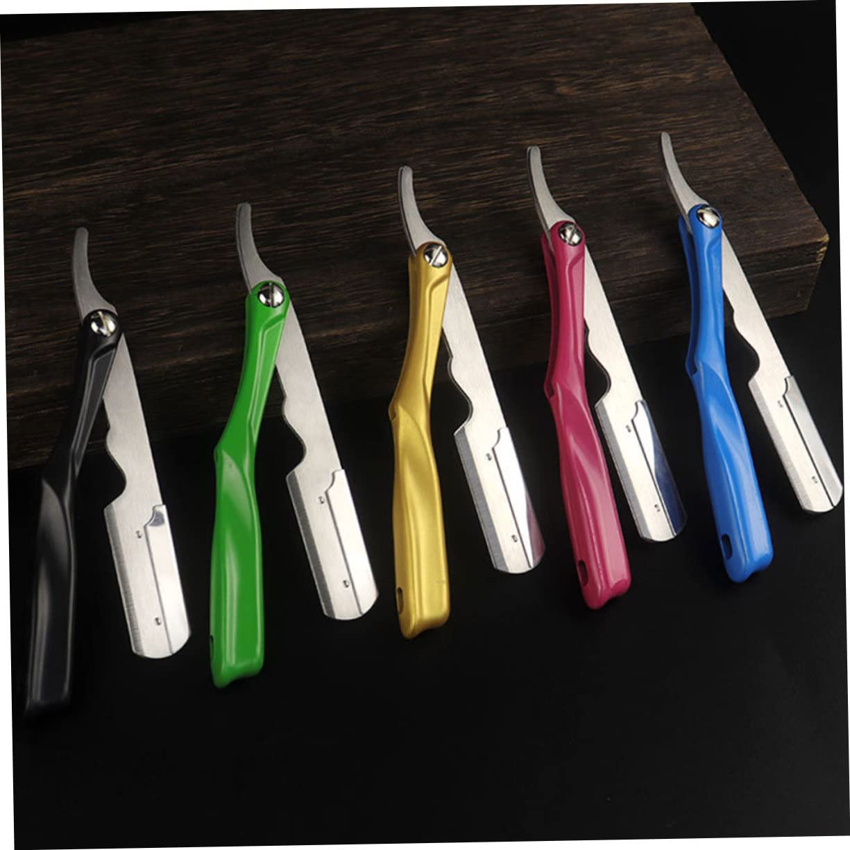 Healeved 4pezzi Porta Rasoio Inossidabilper Lamette Supporto Professionalper Rasoi Manuali Design Compatto e Pratico Per Uso Quotidiano Per Uomini e Viaggi