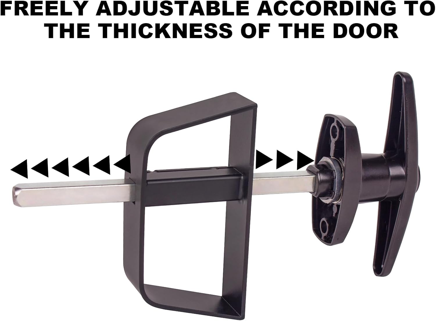 Double Door Shed Hardware Kit - Includes Barrel Bolt, Latch, and Double Door Hardware for Easy Installation for Gates, playrooms，Added Protection and Versatility