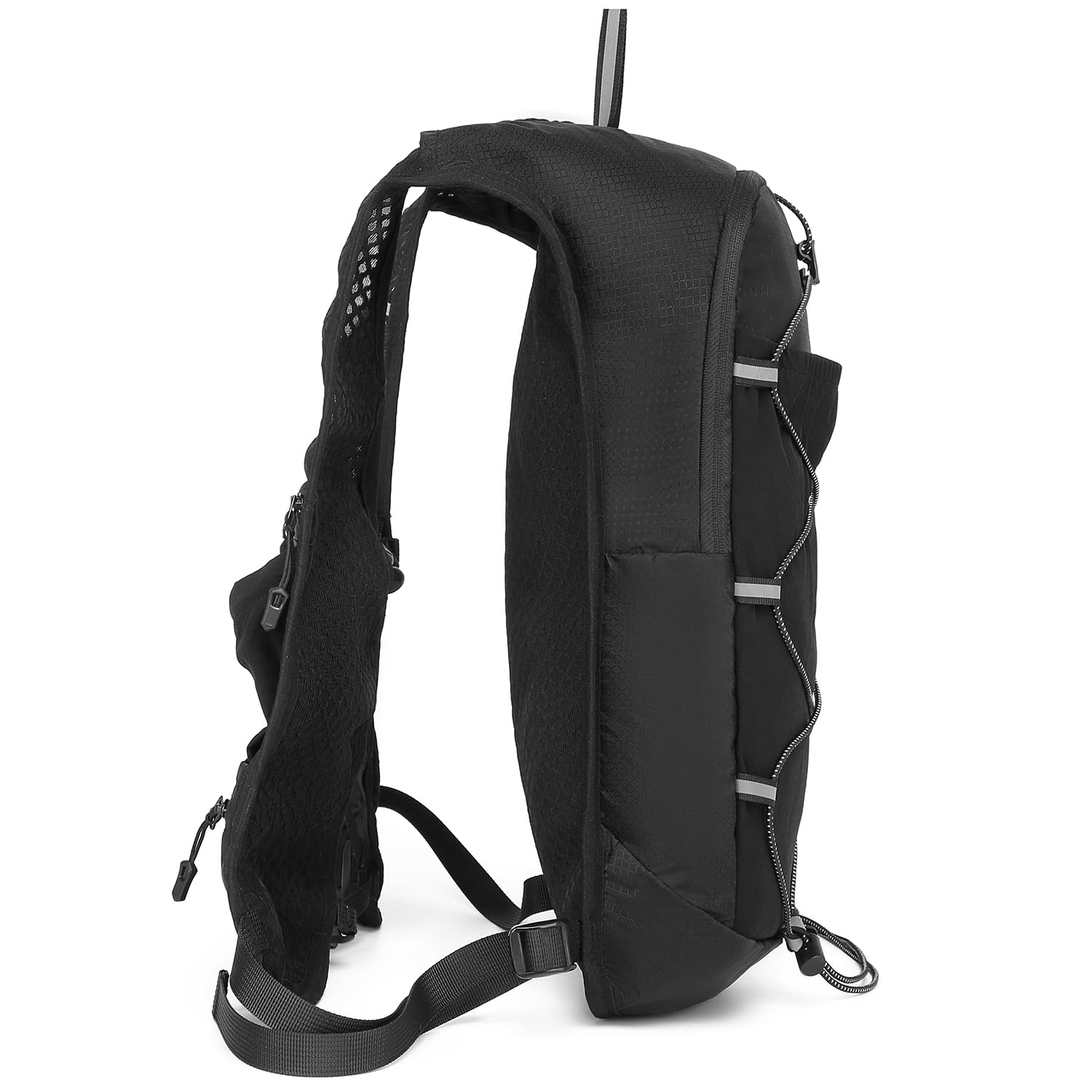Laufrucksack, Laufweste,Ultraleichter Trinkrucksack, Trail Run Rucksack Trinkweste, Hydration Pack FahrradrucksackMarathon, Laufen, Wandern (mit 2l-Blase)