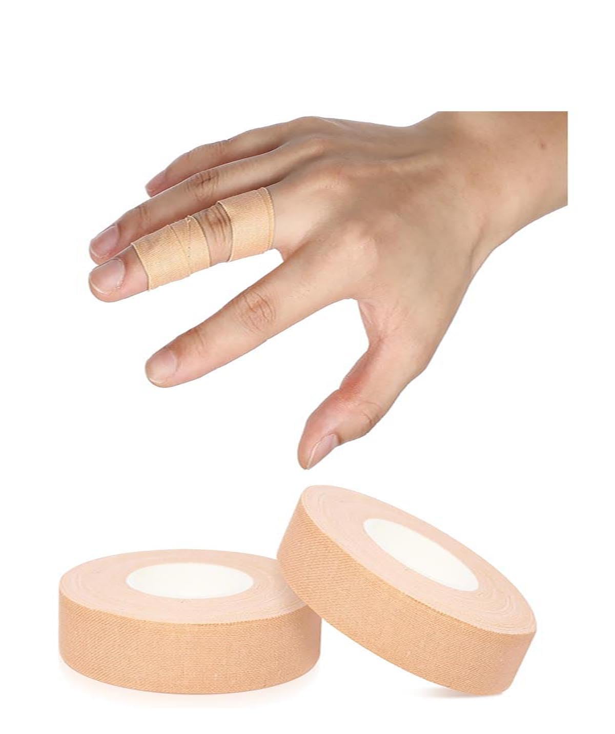 2 Rolls Nude Breathable Finger Tape 2 5cm x 5 Yard Nude Athletic Tape Sport Tape Medical Tape