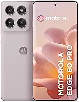 Smartphone Motorola Edge 60 PRO 5G - 512GB 24GB (12GB RAM+12GB Ram Boost) Tela Quad-Curve moto AI 50MP Sony Camera ultrarresistencia militar IP68 + IP69 - Rosa
