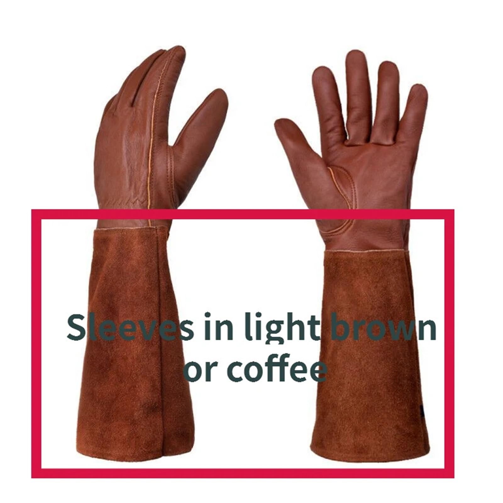 1 paire de gants en cuir respirants pour Homme et Femme