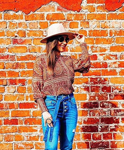 Lanzom Women Lady Felt Fedora Hat Wide Brim Wool Panama Hats With Band Fit Size 6 8/7-7 1/4(01-Oatmeal) #TOP5