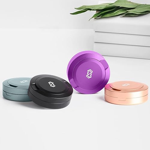 Miniatura 6 de OZCHIN Lata de metal para ZYN para Snus – 2 latas – Contenedor portátil hermético de aluminio sin olor, a prueba de olores, tapa de rosca, a prueba