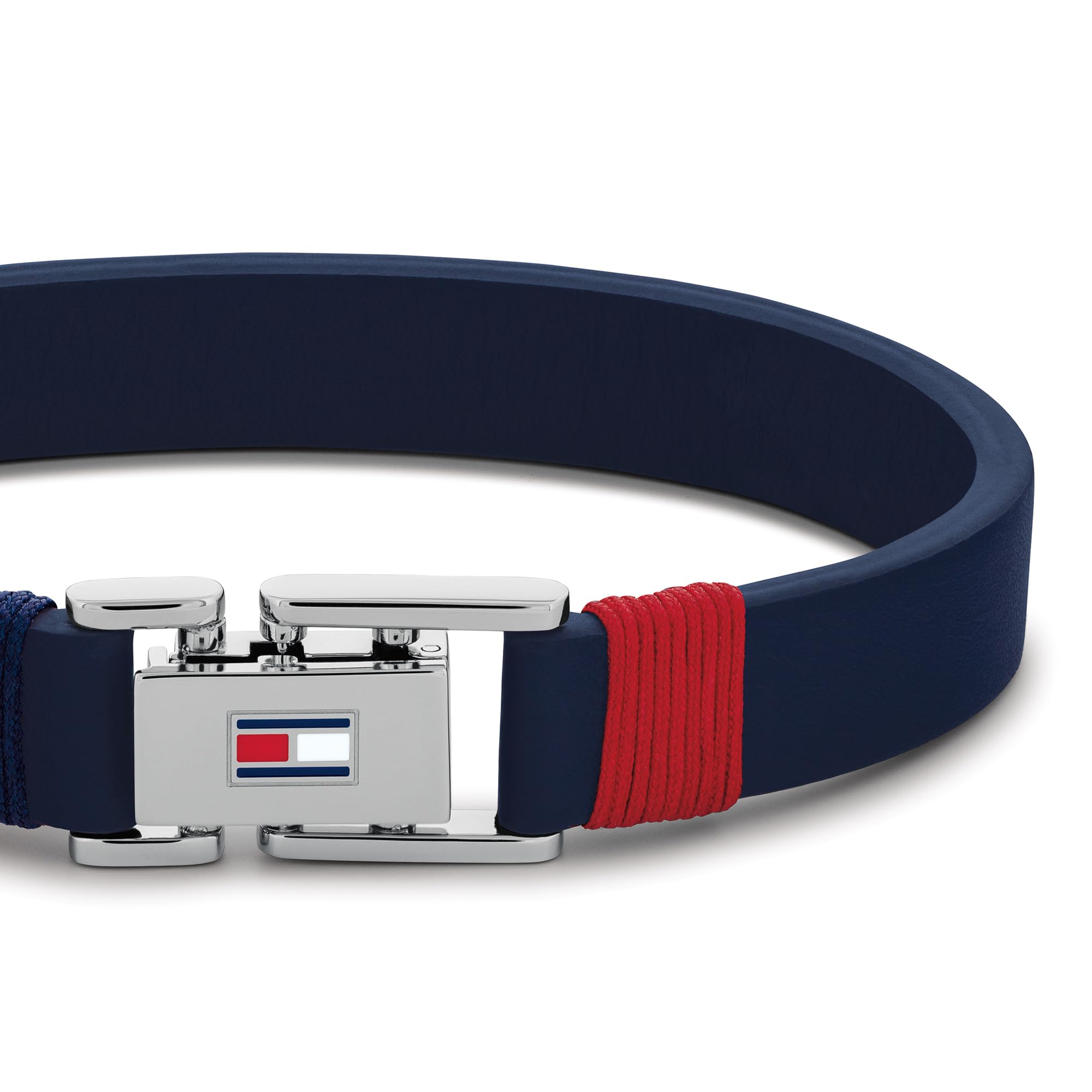 Tommy Hilfiger Mężczyźni Bransoletka, Niebieski, 19,5 cm