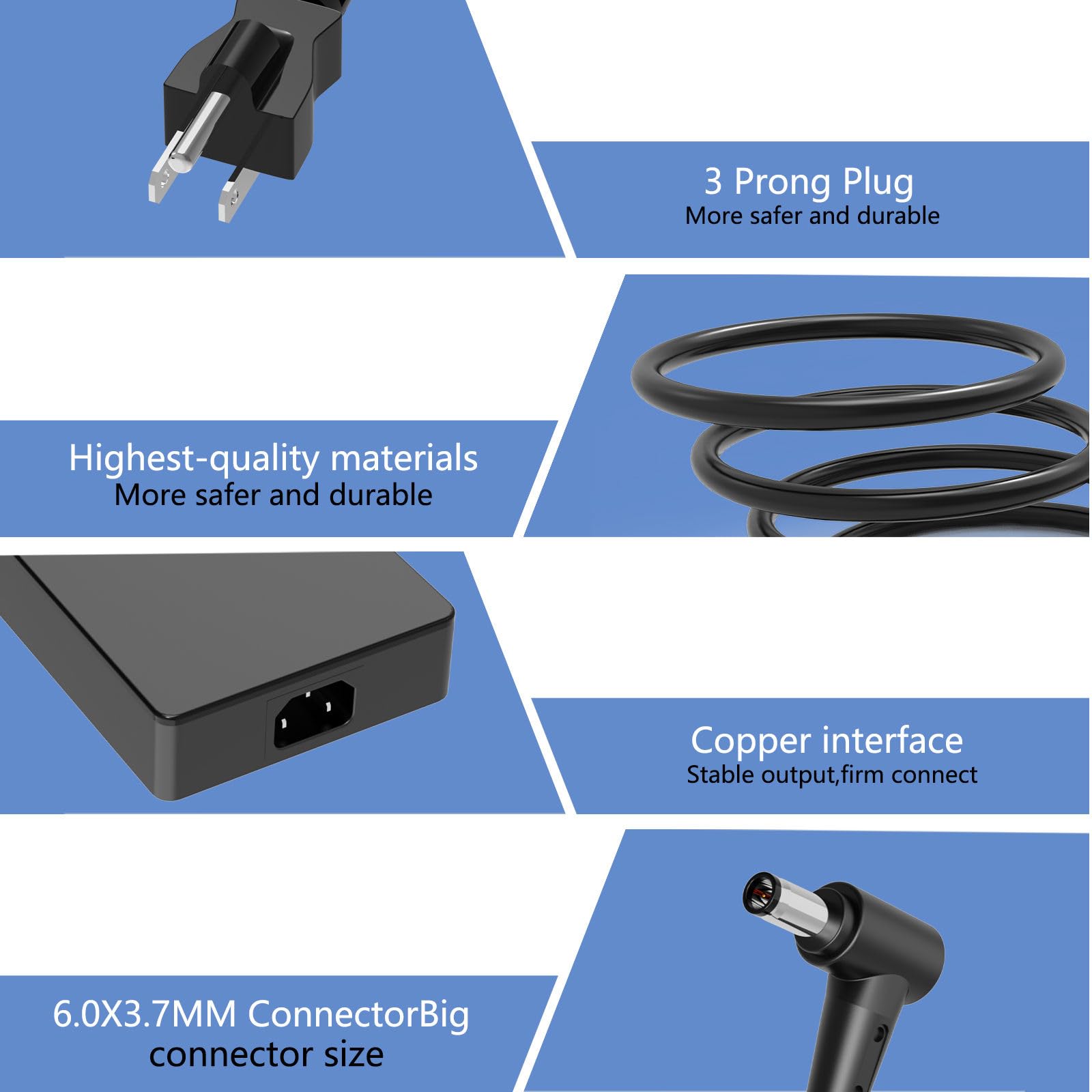 Zasilacz AC Slim 330 W do Asus ROG Strix Scar 16 17 18 G18 G634JY G634JZ G733PZ G733PY G733 G733CX G814JZ G814JI G834JY Zephyrus Duo 16 GX6500 0 PZ GX650 PY A22-330P1A