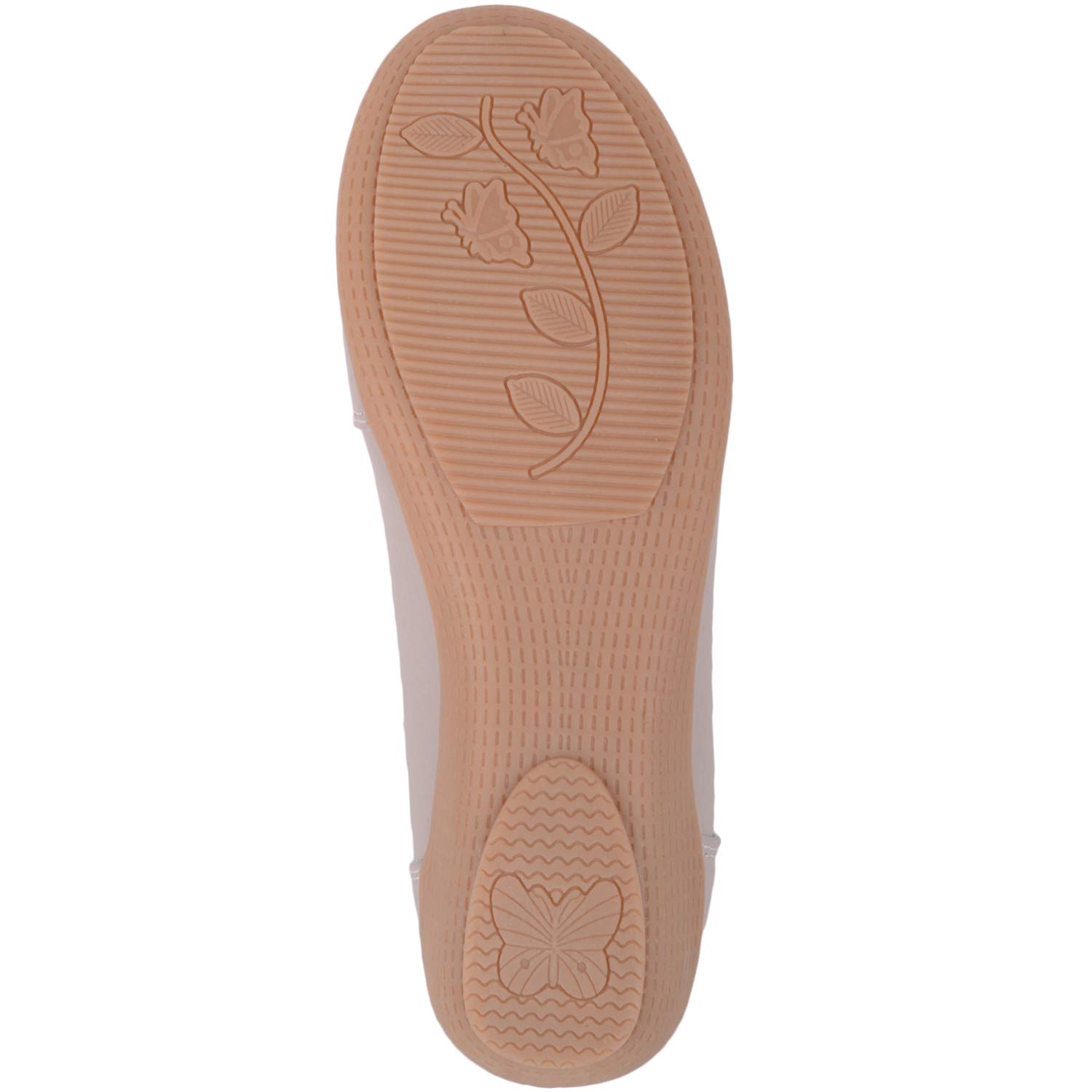 ABSOLUTE FOOTWEAR Mocassini da donna in pelle casual senza lacci
