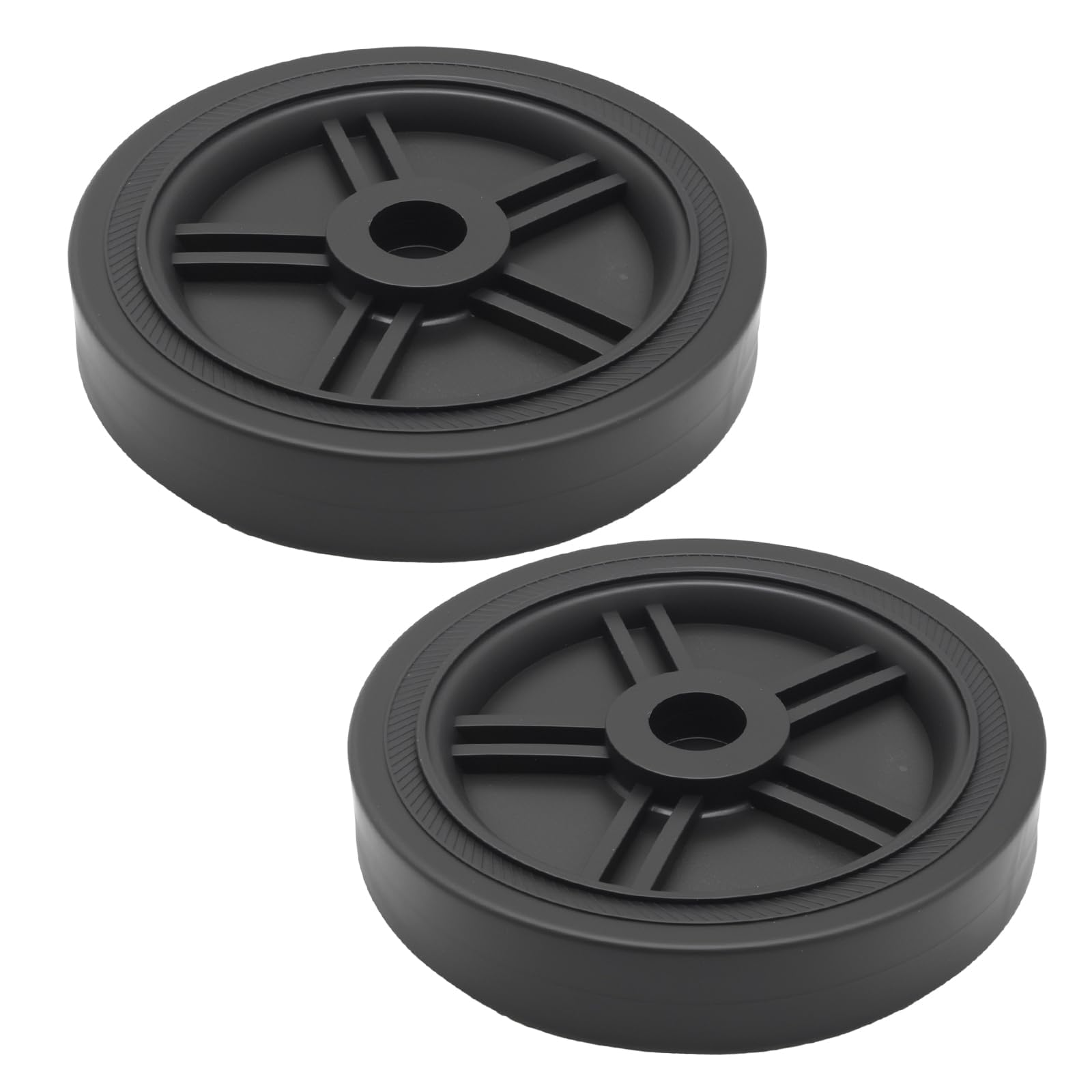 JUUDDENPARTS 2Pcs Universal Air Compressor Wheels, 6-Inch Replacement Wheels, 0.8-Inch Mounting Hole, Suitable for Most Air Compressors