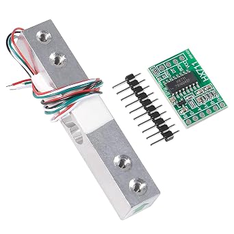 HX711 Load Cell Weight Sensor + Amplifier Module 20KG for Weight Scales, Kitchen Scale, Industrial Process Control