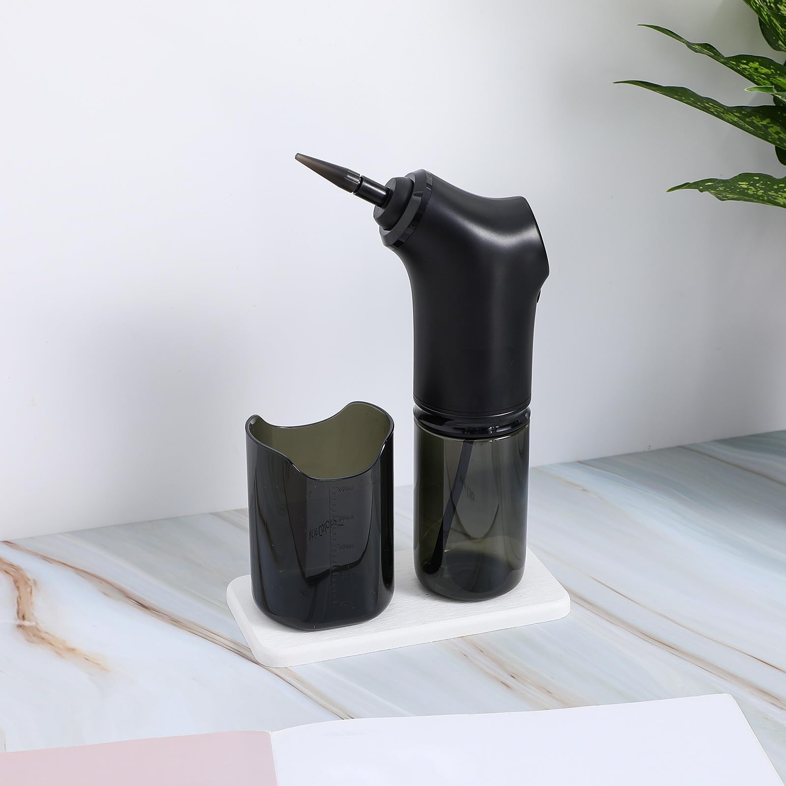 Beaupretty Pulitore Elettrico per Orecchie, Rimozione del Cerume, Capacità 200ml, Batteria 2000mah, Testa Sostituibile, Materiale Abs, Portatile per Uso Quotidiano