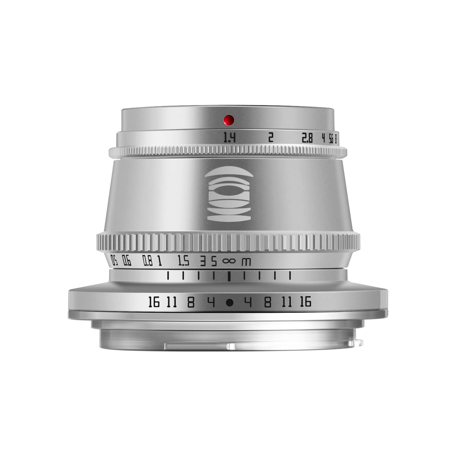 TTArtisan 35mm F1.4 APS-C Kameras Objektiv Manueller Fokus Kameraobjektiv für Canon RF-Mount (Schwarz)