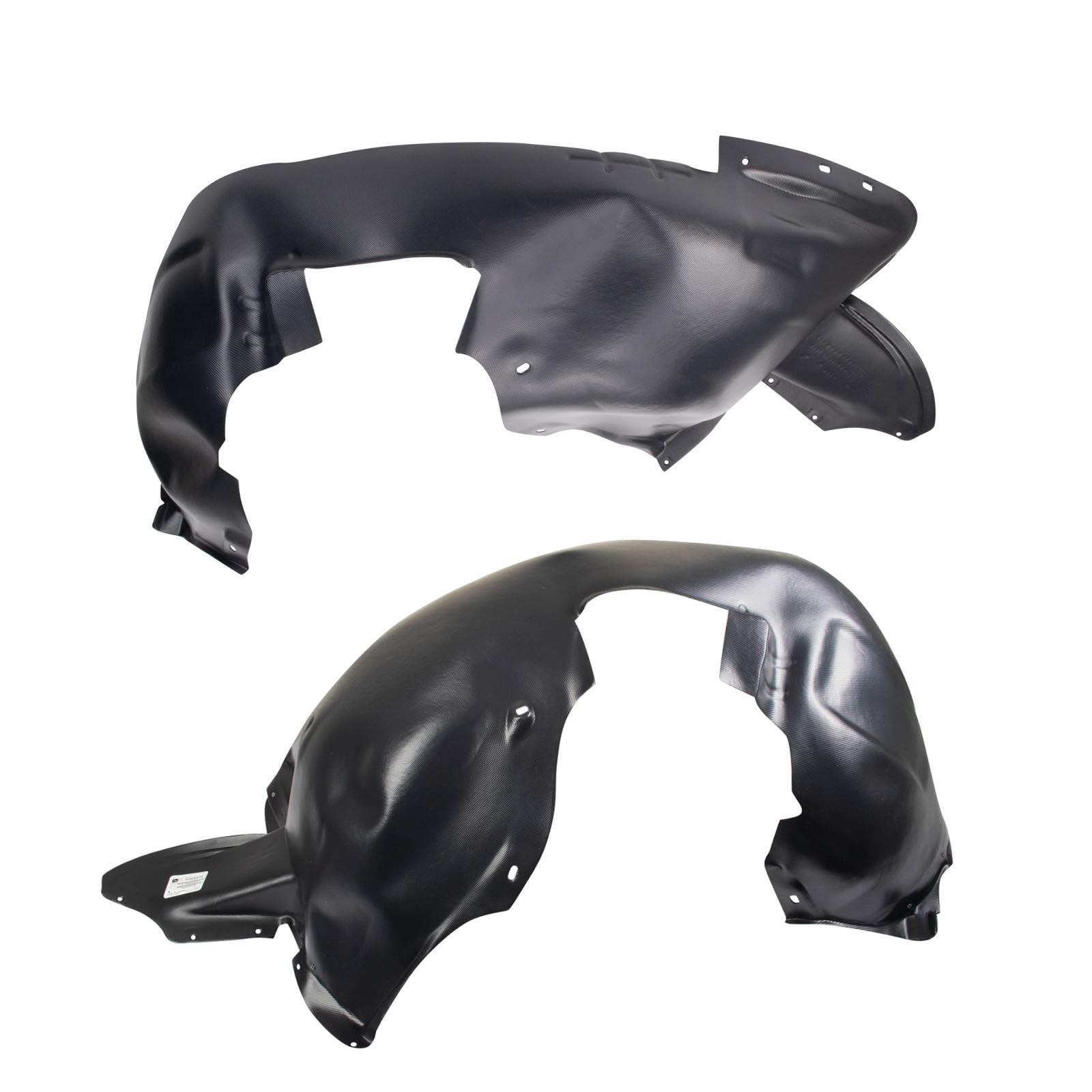 TRQ Front Driver and Passenger Side Inner Fender Liner Set | For 2011-2014 Volkswagen Jetta
