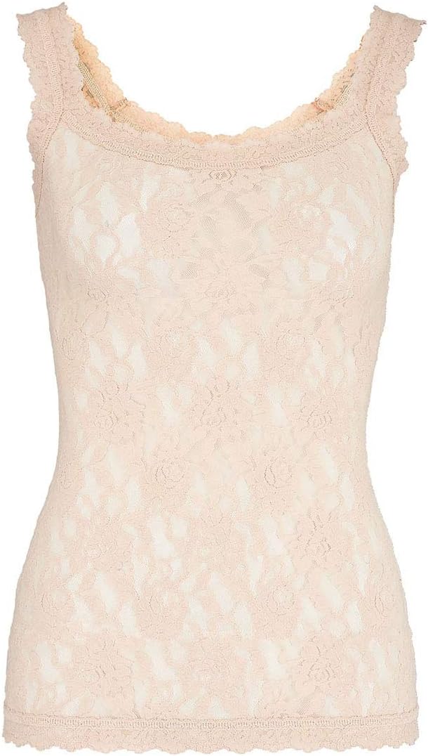 hanky panky Women's Signature Lace Unlined Cami, Red, Large