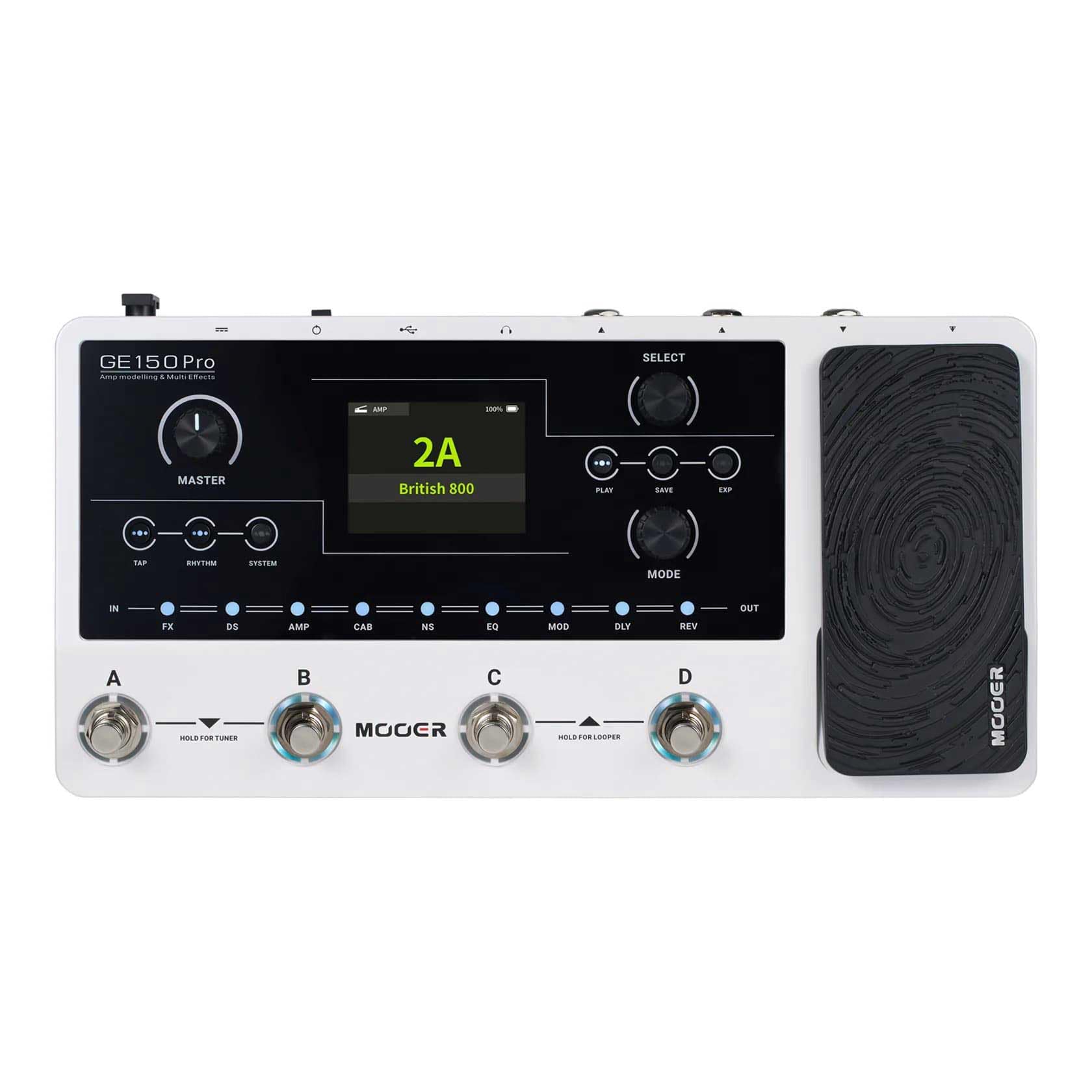 Amazon | Mooer ムーアー GE150 Pro マルチエフェクター ギター 