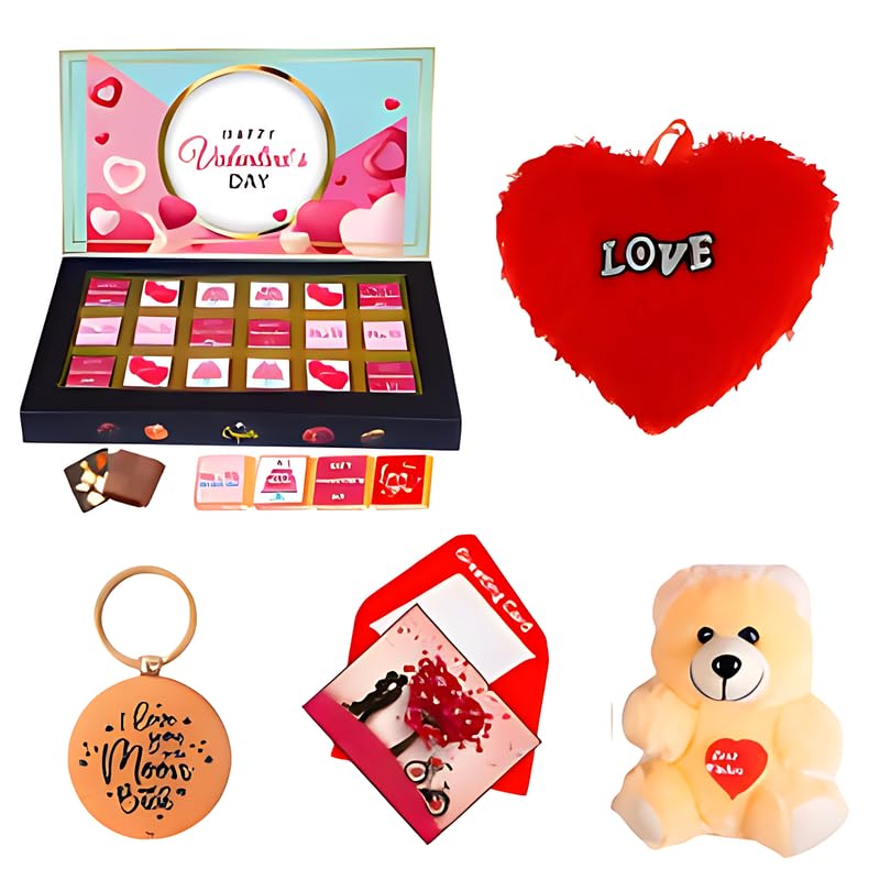 "Gourmet Chocolate Bliss Box – A Sweet Gift Set for Every Chocolate Lover" (18PC COMBO)-image-17