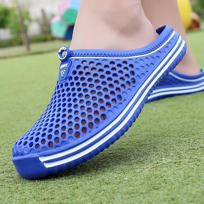 Men Women Lightweight Soft Closed Toe Summer Slippers for Outdoor Sport Beach Walking Aqua3