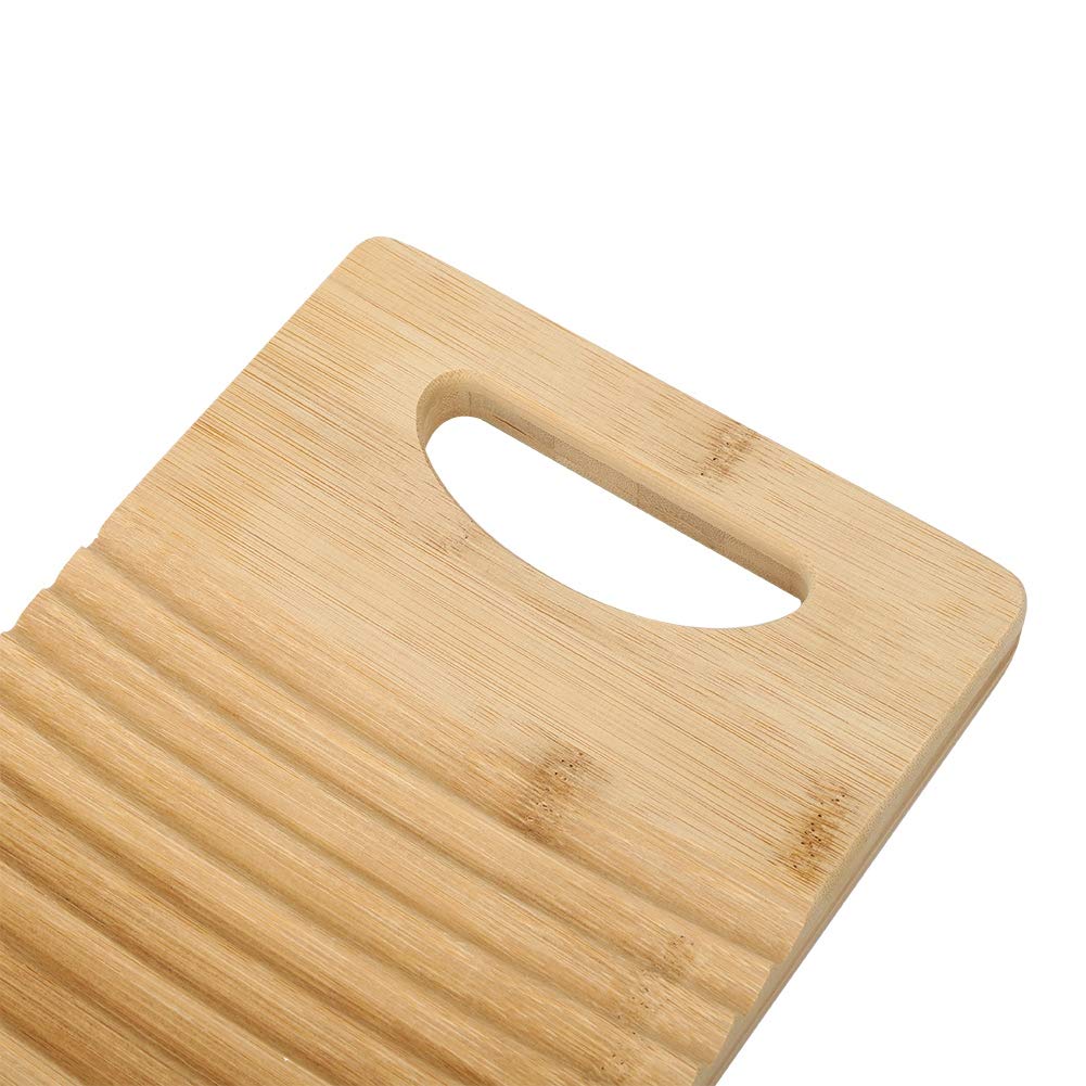 Tabla de Lavar para Ropa de Lavado a Mano, Tablero de Lavado de Madera en el Hogar para Lavar Lavandería Lavandería de Lavado de Ropa Herramientas de Limpieza Accesorios